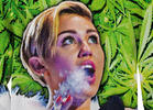 Miley Cyrus Tokin' Weed Sweatshirt
