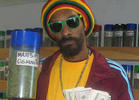 Snoop Lion at L.A.'s Kushmart