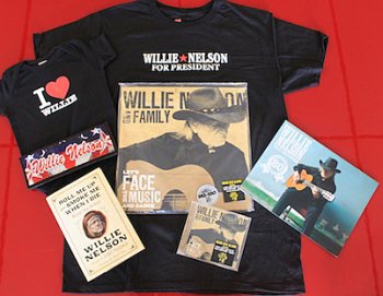 Willie Nelson prize pack