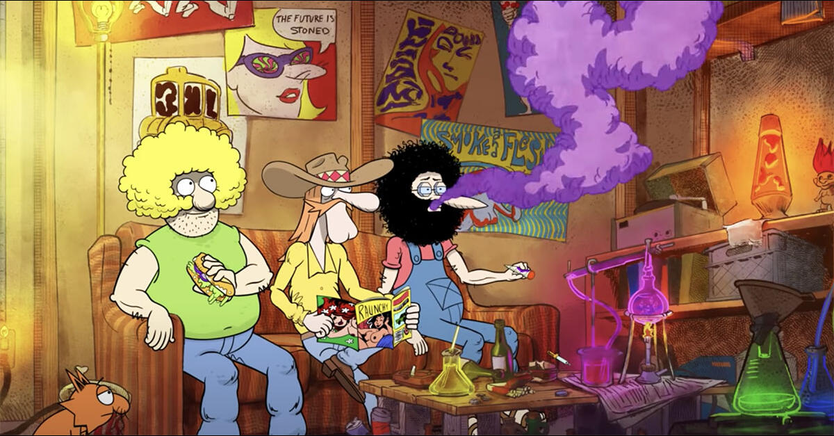 'Freak Brothers' Cartoon Starring Woody Harrelson and Pete Davidson