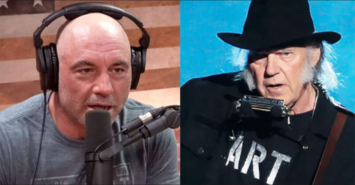 Battle Of The CelebStoners: Neil Young Vs. Joe Rogan