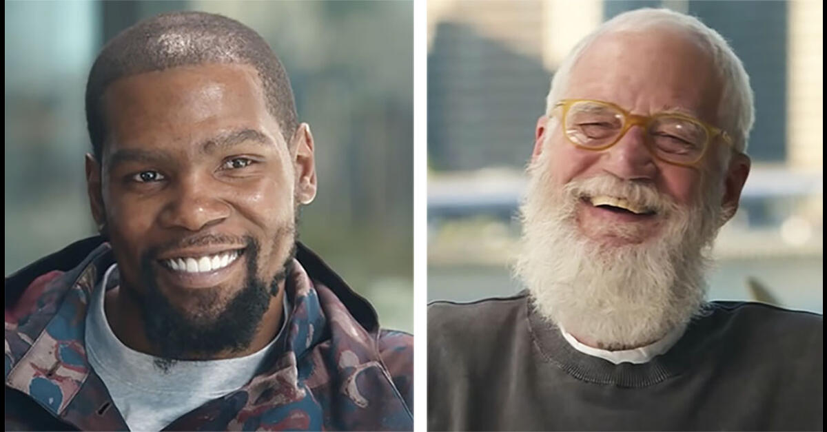 Kevin Durant to David Letterman: 'I'm Actually High Right Now'