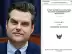 The Matter of [Drug] Allegations Relating to Former U.S. Rep. Matt Gaetz